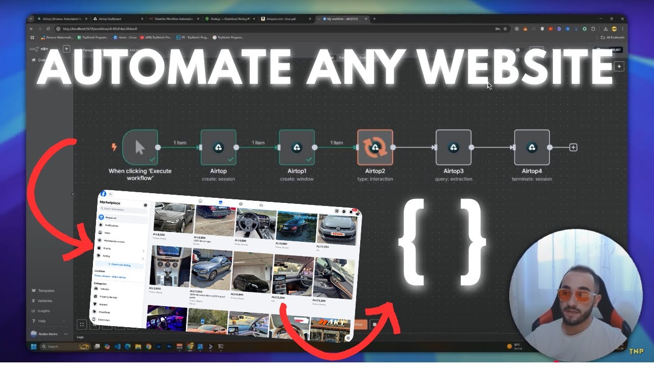 Internet Without Api How to Automate any website even WITHOUT API - YouTube