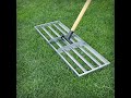 36 inch Lawn Leveler / Levelawn Leveling Tool for Lawns: Unboxing and short demo