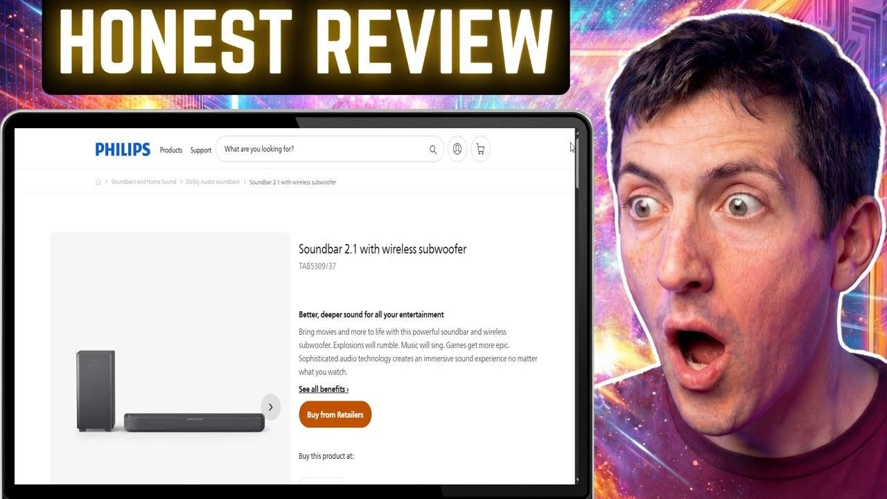 Обзор саундбара Philips B5309 2.1 (2026) — скрытые истины раскрыты