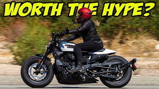 HarleyDavidson Sportster S FIRST RIDE! Still a 'girl's' motorcycle?