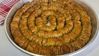 📢 ÇITIR ÇITIR EL AÇMASI BURMA BAKLAVA TARİFİ 💯 Tadına Bayılacaksınız 😋 Şerbetli tatlılar