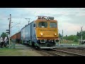 Train hungary freight train at mezkvesd hungary on the 2nd of aug 2018  tehervonat mezkvesden