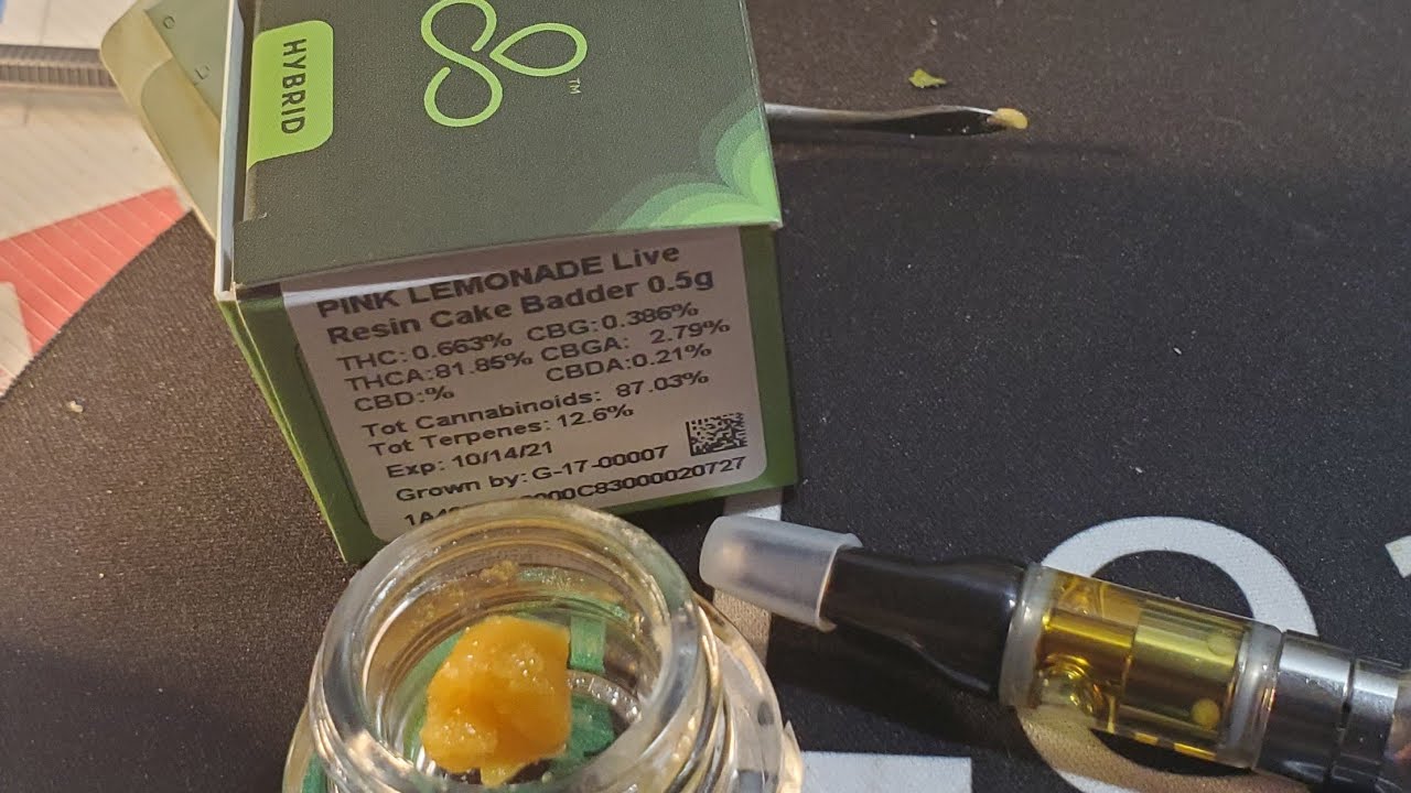 Evermore & MPX 2n1 review. Live Resin Cake Badder Pink Lemonade and Green Crack Cartridge MD Medical