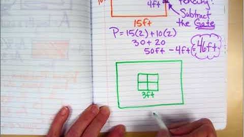 Multi Step Perimeter and Area Problems 010621