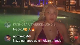 Live Instagram Of Londie London And Her Boy Friend Just Throw Shades