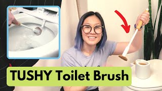 TUSHY Brush: The Sustainable Toilet Brush that Leaves No Trace in the Bowl or the Planet (2021)