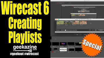 Wirecast 6 Tutorial: Creating Playlists in Wirecast 6