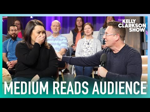 Psychic Medium John Edward Surprise Reading For Kelly Clarkson Show Audience | Original