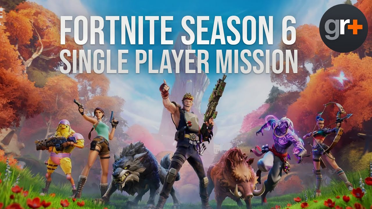 Fortnite Season 6 Complete Single Player Mission Youtube