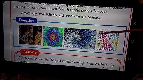 V STD MATHS ACTIVITY TERM-2 FRACTALS by Mrs.Getzi Shinola.I, Principal, Carmel Matriculation School