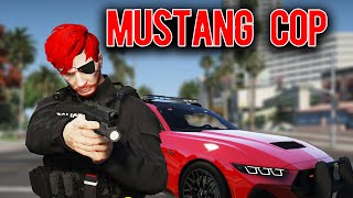 Mustang Cop in GTA RP!