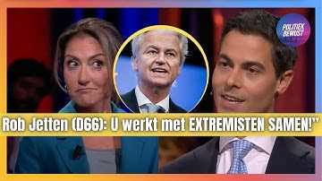 Rob Jetten (D66) haalt FEL UIT naar Yesilgoz (VVD): "U bent EXTREMER geworden door Wilders!"