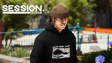 Session Skate Sim - Quick Philly Line 0% grind alignment manual catch
