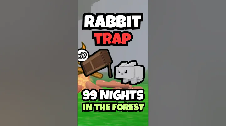 New Bunny Trap! 🐇 How to Use It – 99 Nights in the Forest (Crafting Update) - Roblox