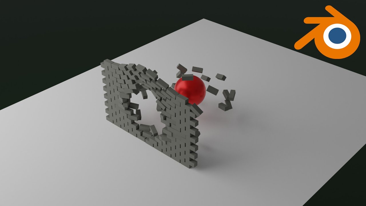 Rigid body simulation | Blender Tutorial - YouTube