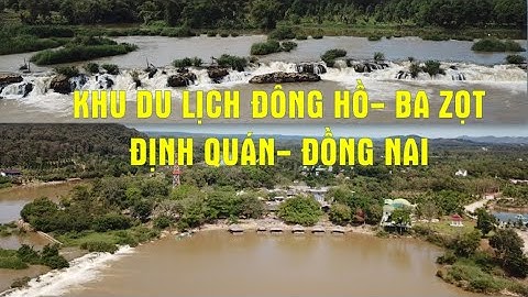 [Góc quay Flycam Mavic] Điểm nhấn tuyệt đẹp du lịch dã ngoại Đông Hồ thác ba giọt-Đồng Nai