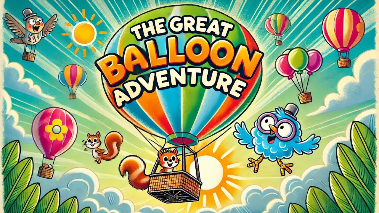 The Great Balloon Adventure - Fun Kids Animation Story - YouTube
