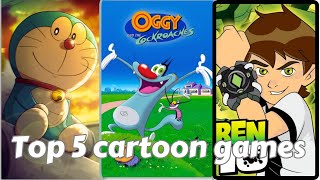 top 5 best child hood cartoon games 😎