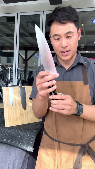 How to Sharpen a Knife with Orange Ninja 4-Stage Knife Sharpener, Pocket  Knives, Kitchen & Chef 