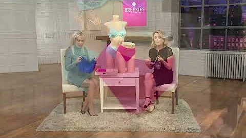 Breezies Choice of Set of 3 Seamless Panties on QVC