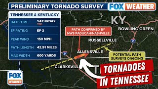 Thumbnail Deadly Clarksville, TN, Tornado Was In Progress For About 43 Miles
