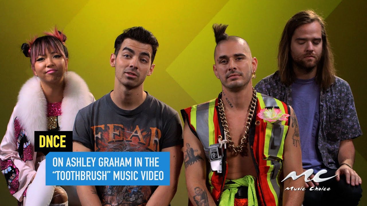 DNCE on Ashley Graham in "Toothbrush" Video YouTube