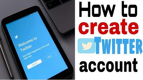 How to create a Twitter account in your Android phone for free