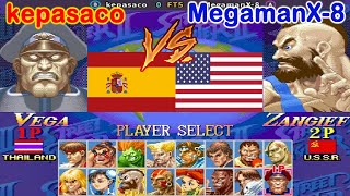 Super Street Fighter II X: Grand Master Challenge - kepasaco vs MegamanX-8 FT5