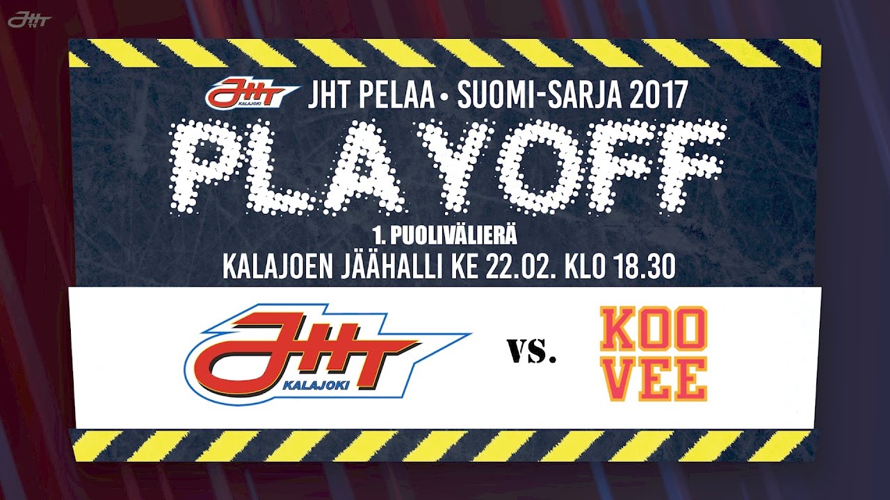 JHT - KooVee 22.02.2017 PLAYOFF maalikooste