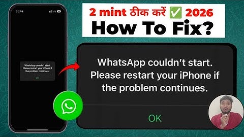 Whatsapp Couldn