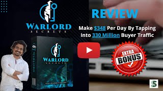 Warlord Secrets Review 💰348$\/Day From 338M Traffic 💰 ⚠️⚠️ DO NOT GET THIS WITHOUT MY 🎁GREAT BONUSES🎁