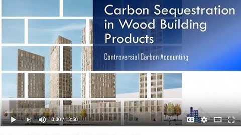 Carbon Sequestration in the Built Environment