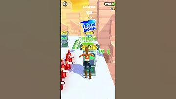 Run Rich 3d level 159 #shorts #runrich3d