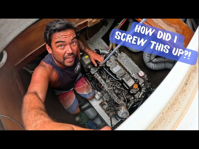 SAILDRIVE REPLACEMENT: Boat reverses in forward gear ... 🤦‍♂️ (Episode 259) class=