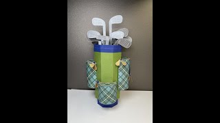 Golf Card Gift Card Holder