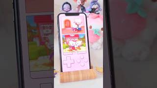 DS hello kitty games on iOS using Delta app 💕🎮 #sanrio #gaming screenshot 3