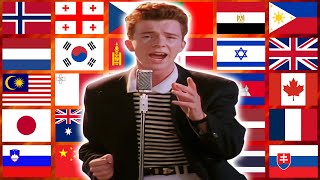 Rickroll in different countries by Lapatata 86,258 views 1 month ago 9 minutes, 15 seconds