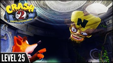 Crash Bandicoot 2 (PS4) - Level 25 - Spaced Out (Gem)