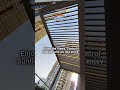 Automatic Louver Roof for Balcony | Solario Remote Controlled Open Roof Design - Systems Outdoors