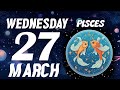 Unraveling all your blockages pisces  horoscope for today march 27 2024