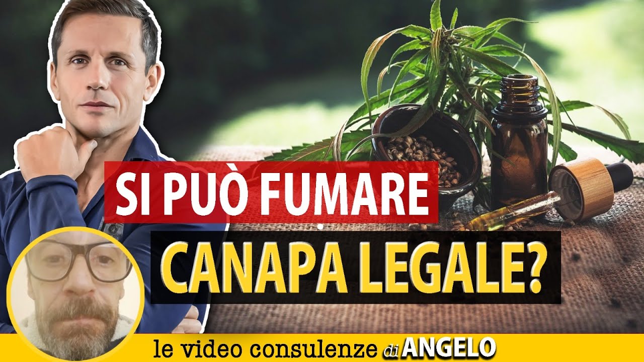 Si può FUMARE CANAPA legale? | Avv. Angelo Greco