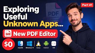 Unknown App Part #1 | New FREE Offline PDF Editor for Windows, Mac OS, Linux, Android and iOS