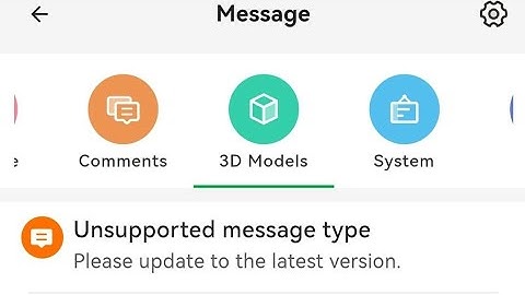 how to fix message type not supported upgrade to view it imo problem 2025 | unsupported message type