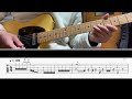 [TAB譜] さわやか会社員(相対性理論) Guitar solo cover [ギター]
