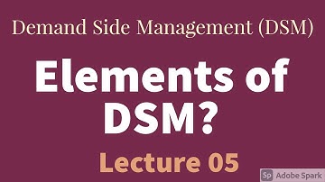 Elements of DSM Planning & Implementation |Checklist of DSM Implementation Demand Side Management|