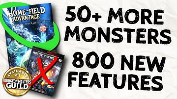 800 NEW Combat Actions for 300+ Monsters!