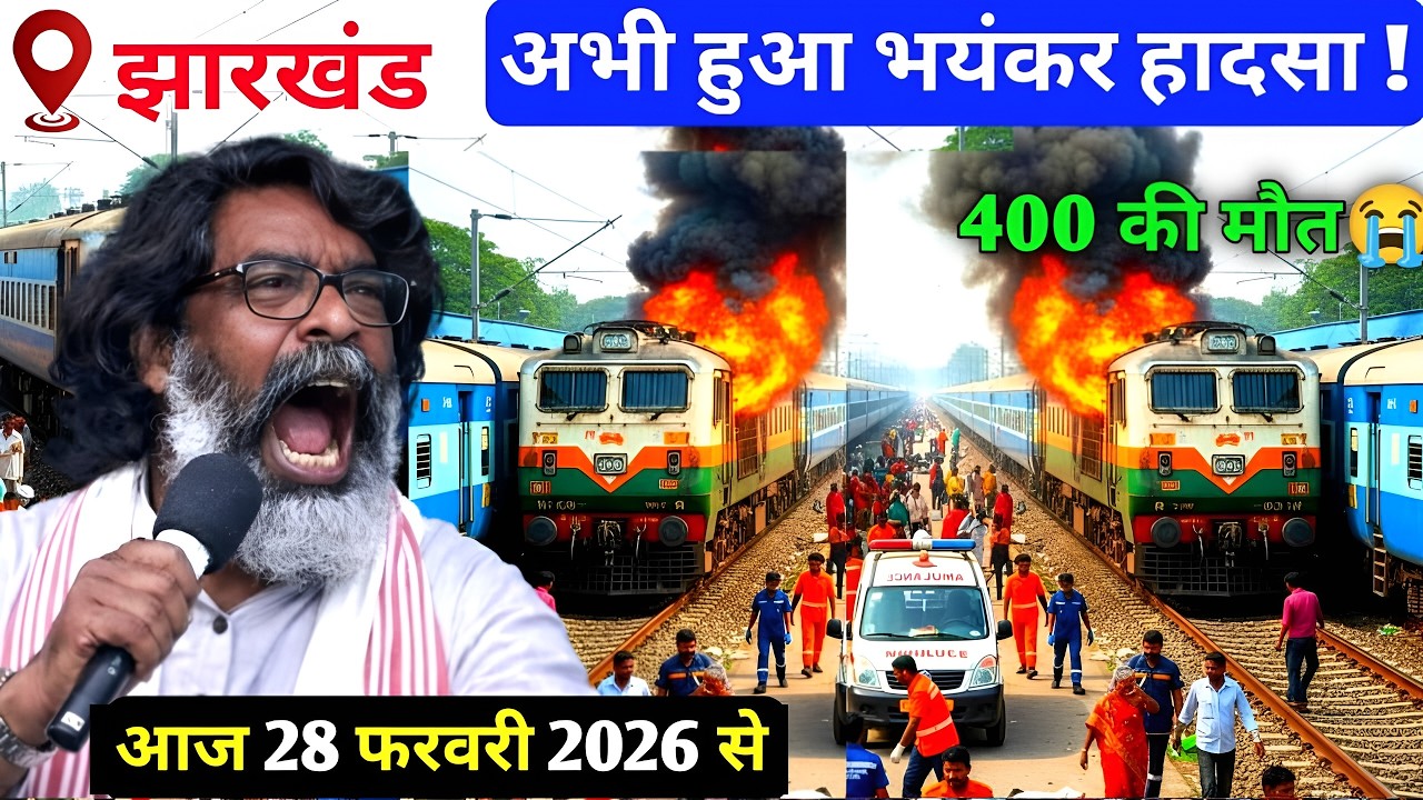 आज 28 फरवरी 2026 झारखण्ड की ताजा खबर l Today Jharkhand News lJharkhand Breaking News#jharkhandnews