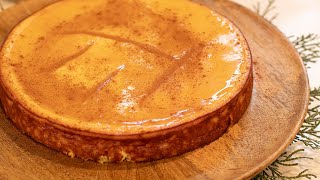 Greek Ricotta & Honey Cheesecake: Melopita from Sifnos