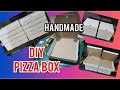 DIY Pizza Box|How to Make Pizza Box|Handmade Pizza Box|Pizza Box Tutorial