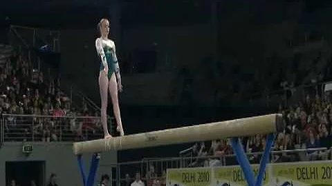 Emma Collister 2010 Pacific Rim Beam Team/All Around